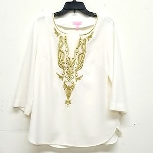 Super pretty Lilly Pulitzer Blouse